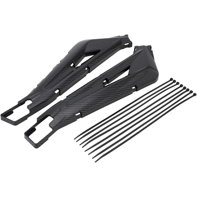 

H5-Swingarm Guard, защита поворотного рычага для велосипеда для бездорожья для электрического велосипеда Surron Light Bee Sur Ron X/S - имитация углеродного волокна