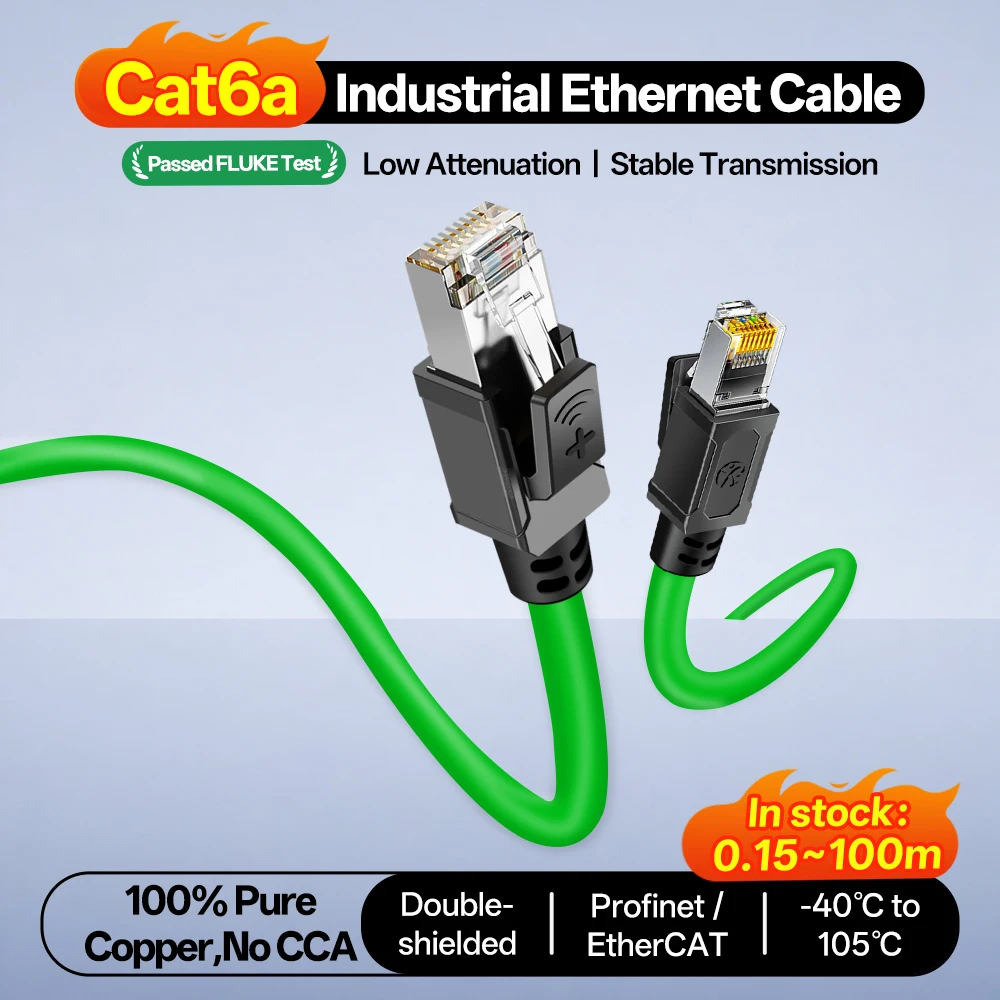 byxgd-high-flex-cat6a-industrial-ethernet-cable-015-100m-26awg-pure-copper-profinet-ethercat-modbus-tcp-10m-100m-1000m-10g-sftp