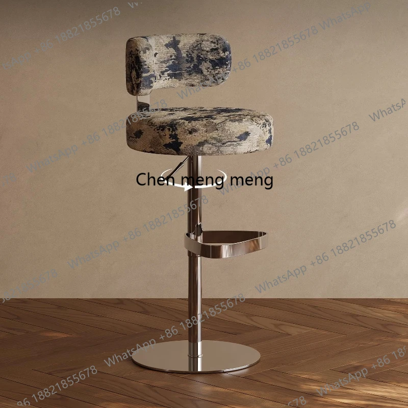 

Counter Luxury Bar Stools Reception Desks Height Modern Minimalist Bar Chairs Ergonomic Vanity Banqueta Garden Furniture Sets