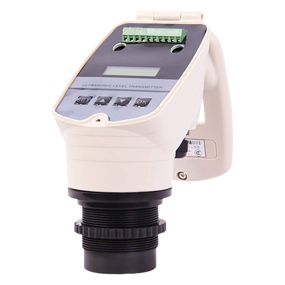 

Ultrasonic Level Meter Anti-Corrosion 0-20M Ultrasonic Sensor Liquid Level Transmitter Non-Contact Level Meter 4-20MA Output