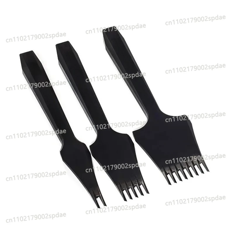 French Style Leather Tapping Method Punching Claw, 2.7/3.0/3.38/3.85MM SKD11 Mold Steel Hand DIY Leather Punching Tool