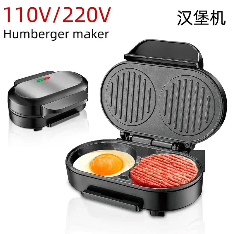 Elevate your morning routine with this versatile electric egg burger and breakfast maker, designed to bring
