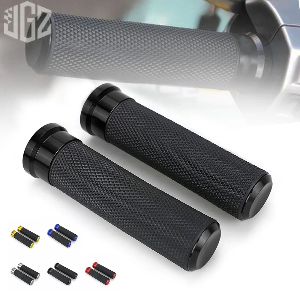 Motorcycle Handgrip CNC Aluminum Rubber Gel Handlebar Hand Grips for Vespa GTS GTV 300 250 PX LT LX 125 200 Primavera Sprint 150