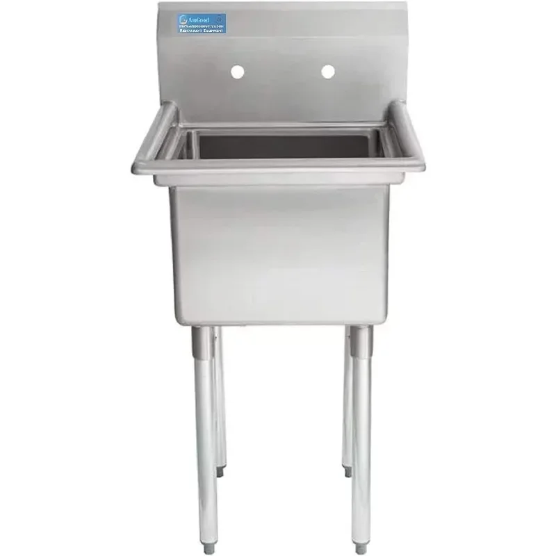 Prep & Utility Sink 304 Stainless Steel Restaurant, Kitchen, Laundry, Garage NSF