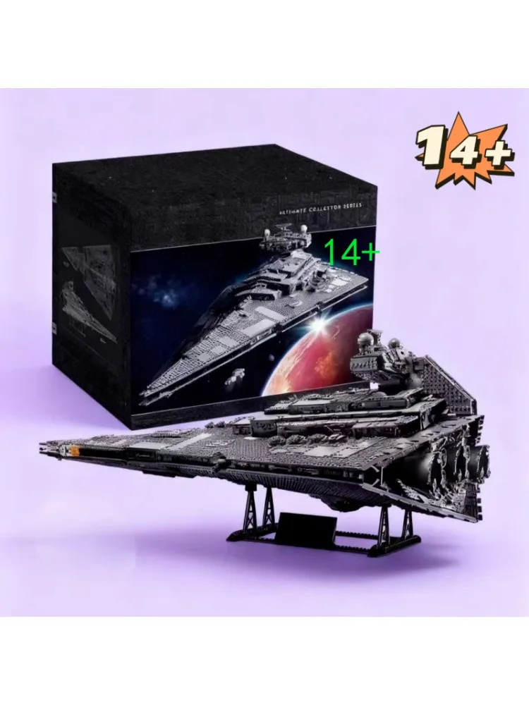 4784 STUKS FIT 75252 UCS Grootste Emperial Star Destroyer Bouwstenen Model Bricks Speelgoed Kinderen Kerst Verjaardagscadeautjes - afbeelding 2