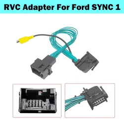 HICAMRUI Rear Backup Reverse Camera Harness for Ford Fiesta Focus Transit Escape Edge Explorer Flex Mustang SYNC 1