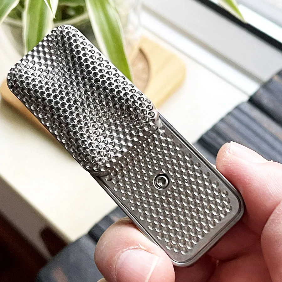 Coral Titanium Steel Third Generation Push Brand EDC Decompression Toy