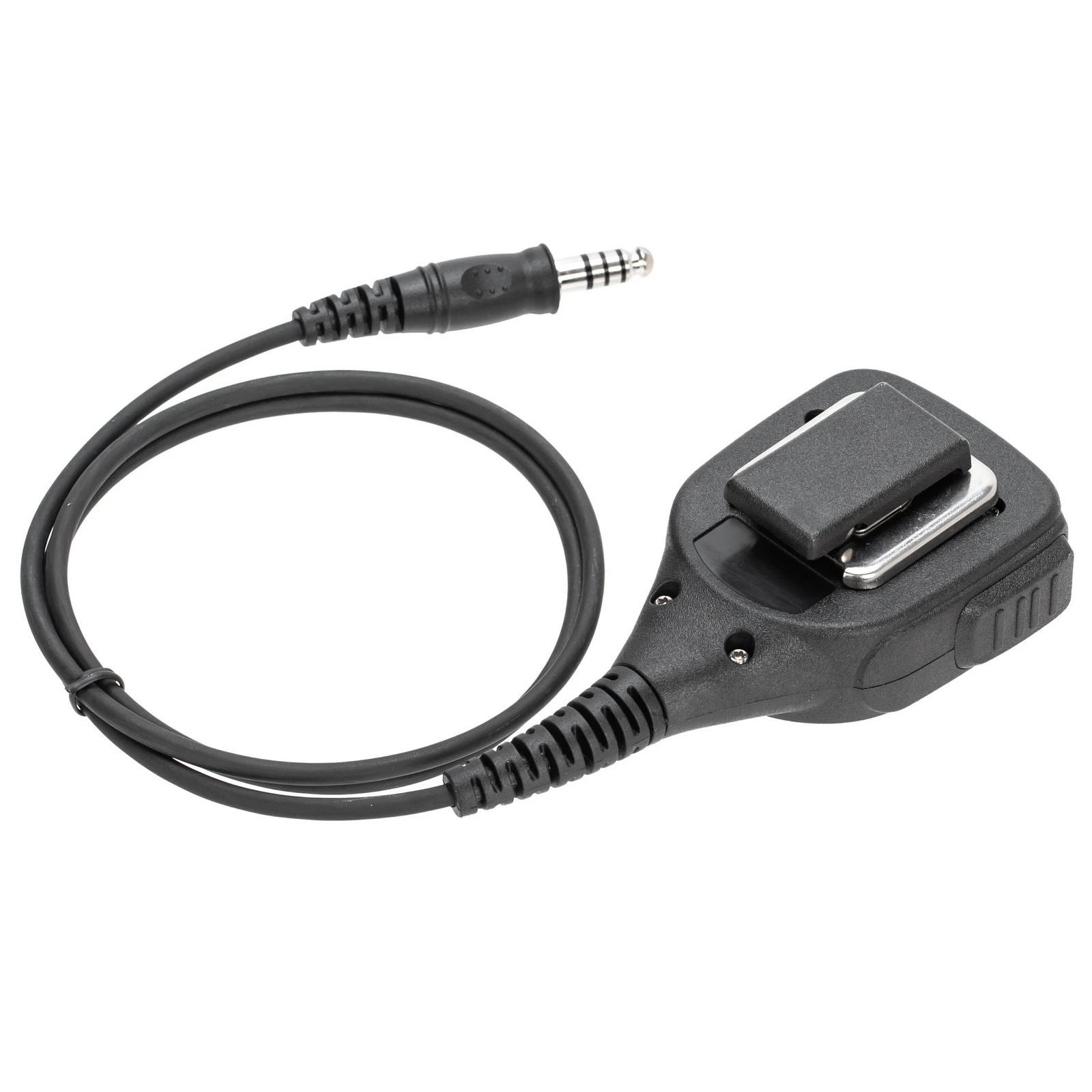 Microfono microfono per altoparlante NATO da 7.1mm con adattatore PTT U94 per Baofeng UV9R UV-9R Plus UV-XR BF-A58 Walkie talkie radio bidirezionale