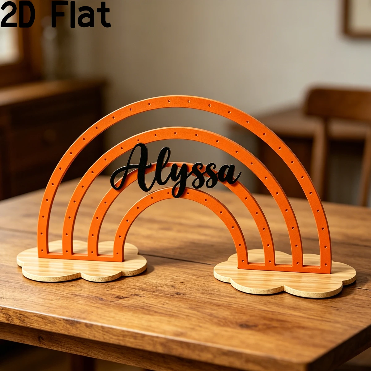 1pc Custom Nordic style Wood A - Home Decor Organizer ulasan dan harga