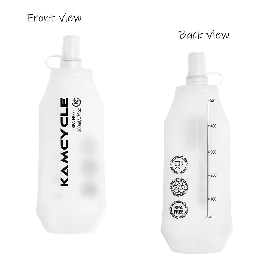 Running Vest, Hydration Backpack with 500ml Soft Flask, Lightweight Water Backpack for Trail Running, Marathon, Hiking, Cycling,
