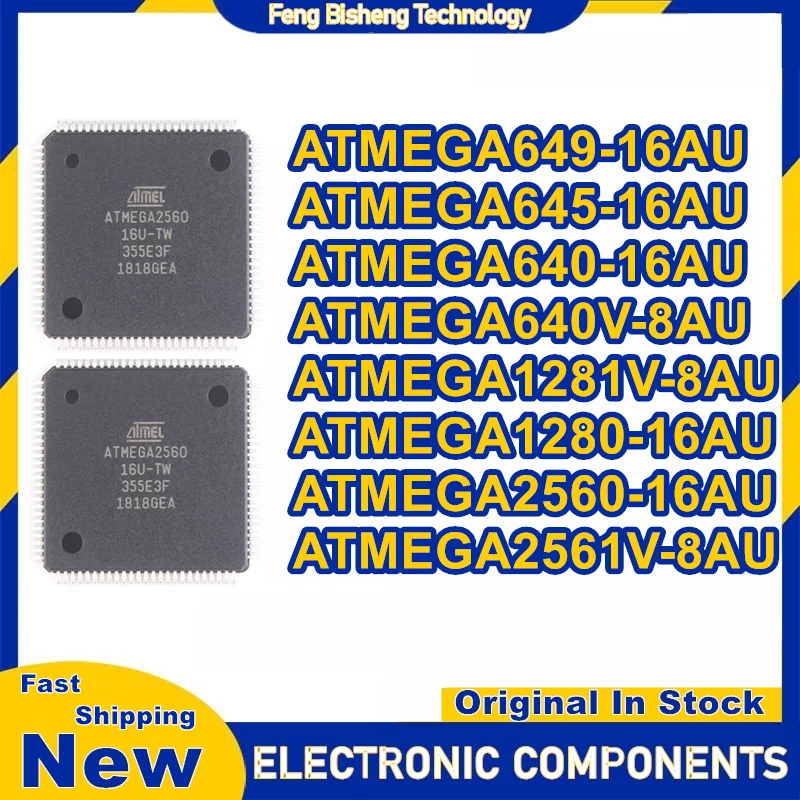 

ATMEGA649-16AU ATMEGA645-16AU ATMEGA640-16AU ATMEGA640V-8AU ATMEGA1281V-8AU ATMEGA1280-16AU ATMEGA2560-16AU ATMEGA2561V-8AU New