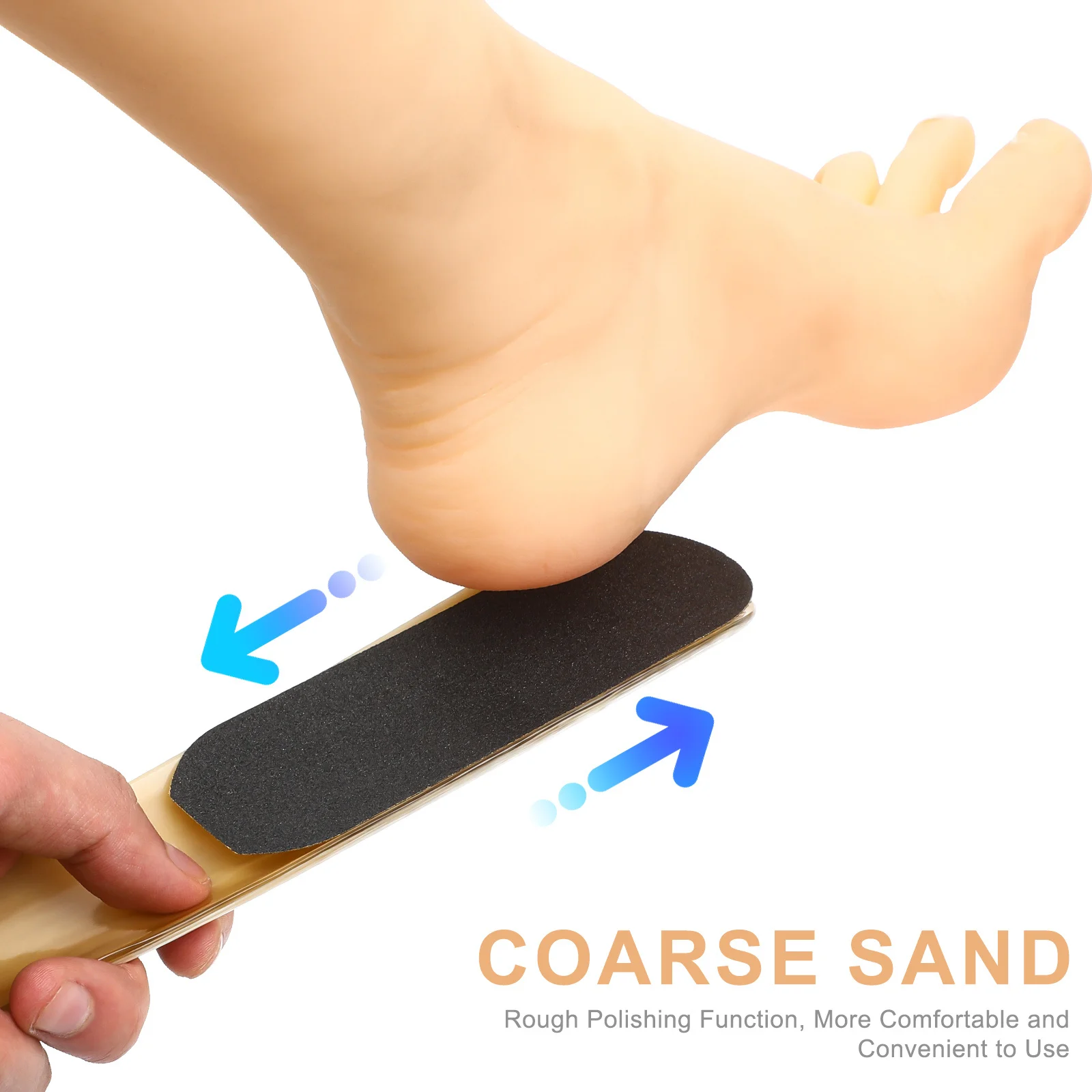 

40 шт., наждачная бумага для ног, портативный инструмент для удаления мозолей, безопасный эффективный инструмент для удаления омертвевшей кожи, черная наждачная бумага для ног, инструмент для удаления мозолей