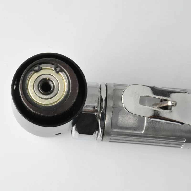 Air-Powered 2 Inch Eccentric Sander for Automotive Refinishing and Wood Finishing Compact Design for Tight Space Accessibility