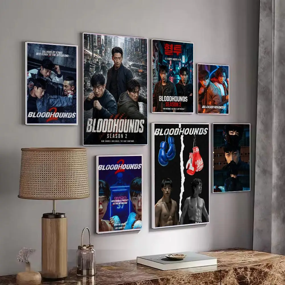 TV Show B-Bloodhounds Poster Wall Art Print Sticker for Bedroom Living Room Dorm Office Modern Home Decor