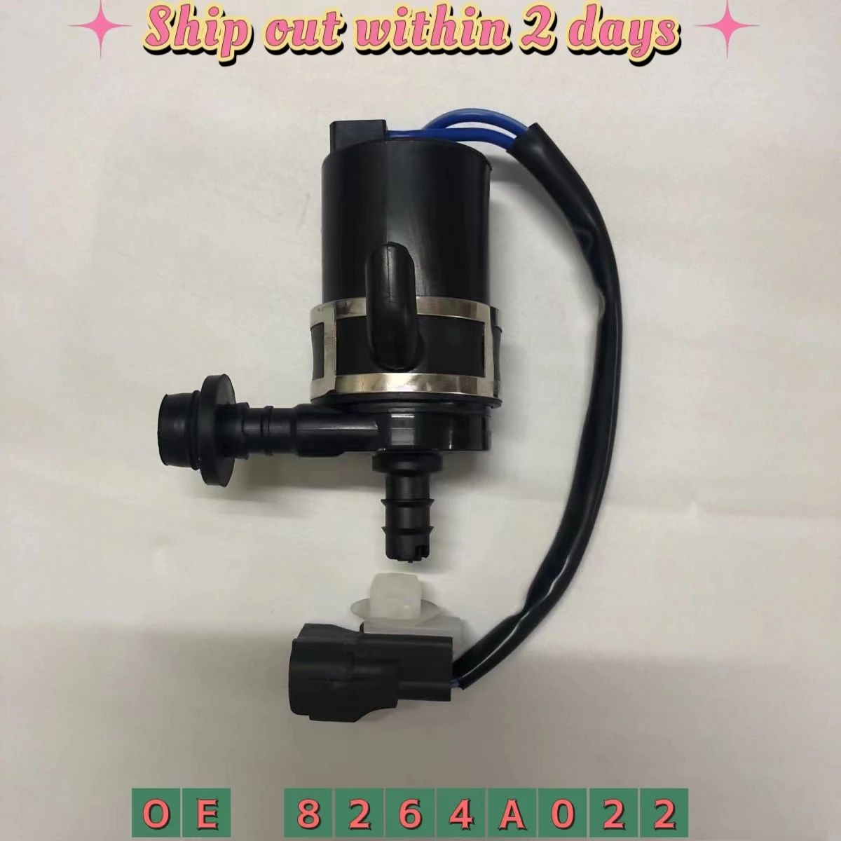 

Headlight Cleaning Washer Pump For Mitsubishi Pajero Montero Sport L200 2007-2015 OEM 8264A022