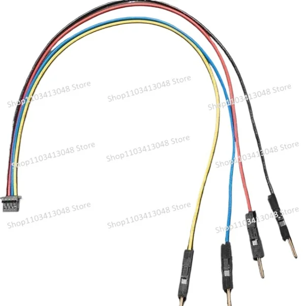 

4209 STEMMA QT / Qwiic JST SH 4-pin To Premium Male Headers