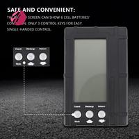 A12F-3 In 1 LCD RC Battery Discharger Balancer Meter Tester For 2-6S Lipo Li-Fe Battery Voltage Meter