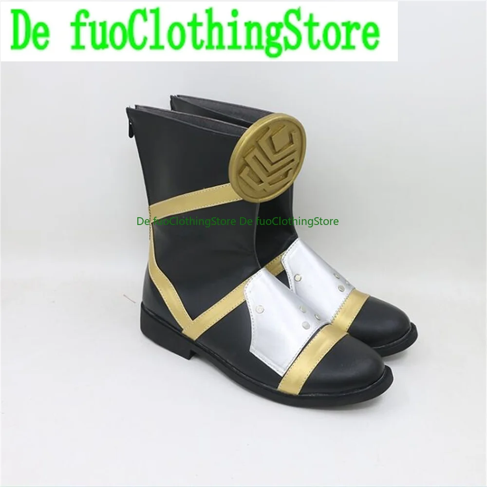 Auron FINAL FANTASY X FFX FF10 Cosplay Shoes Boots Game Anime Halloween Christmas DefuoClothing Shoes Store