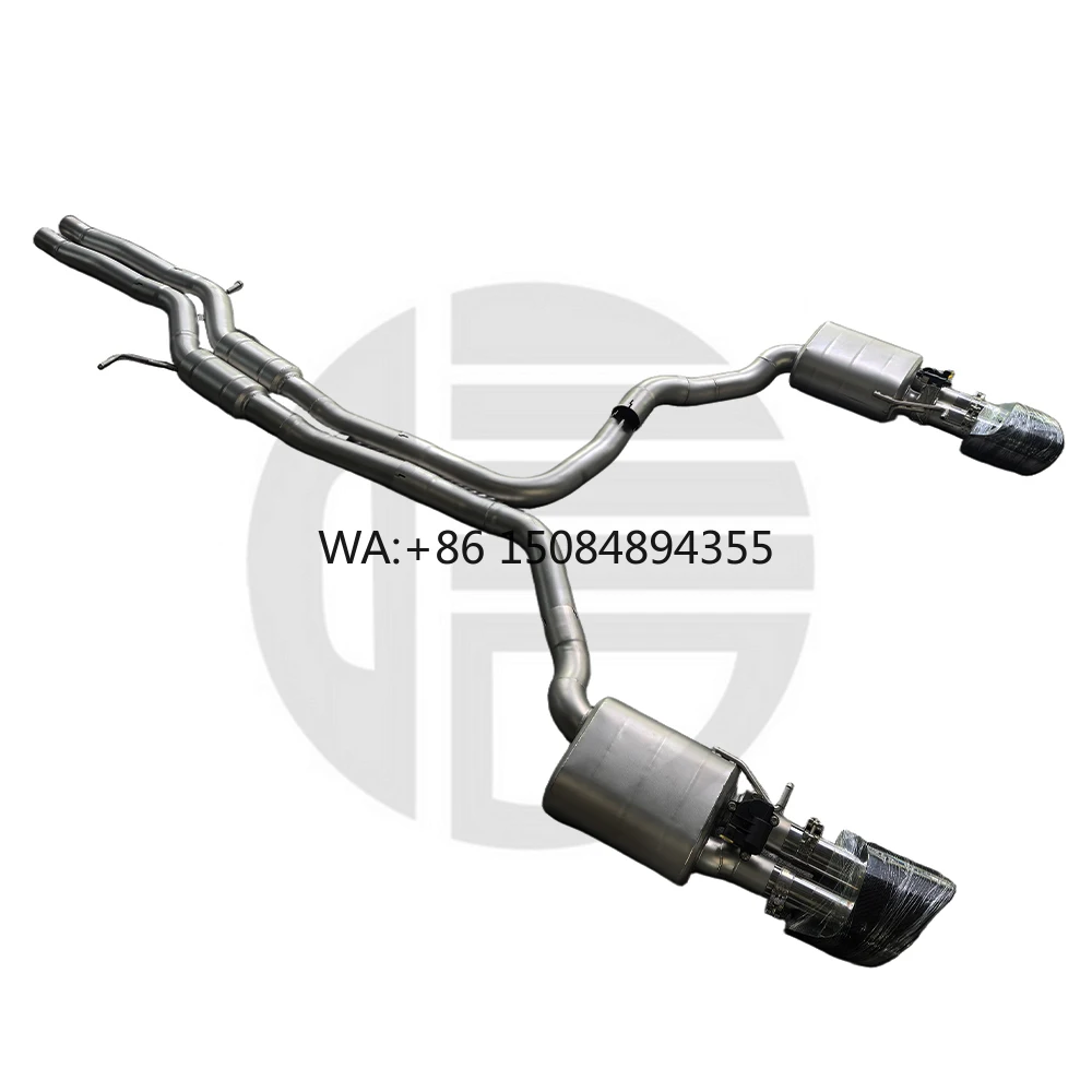 

For Rs6 Rs7 C7 C8 Stainless Steel Exhaust System Performance Catback Auto Modification Electronic Valve Muffler Exhaust System
