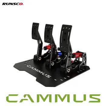 Pedály CAMMUS LC100 se snímačem zátěže, simulátor závodních pedálů, 3 pedály pro PC závodní hry 8 nejlepší prodej pedály Sim Racing - №5