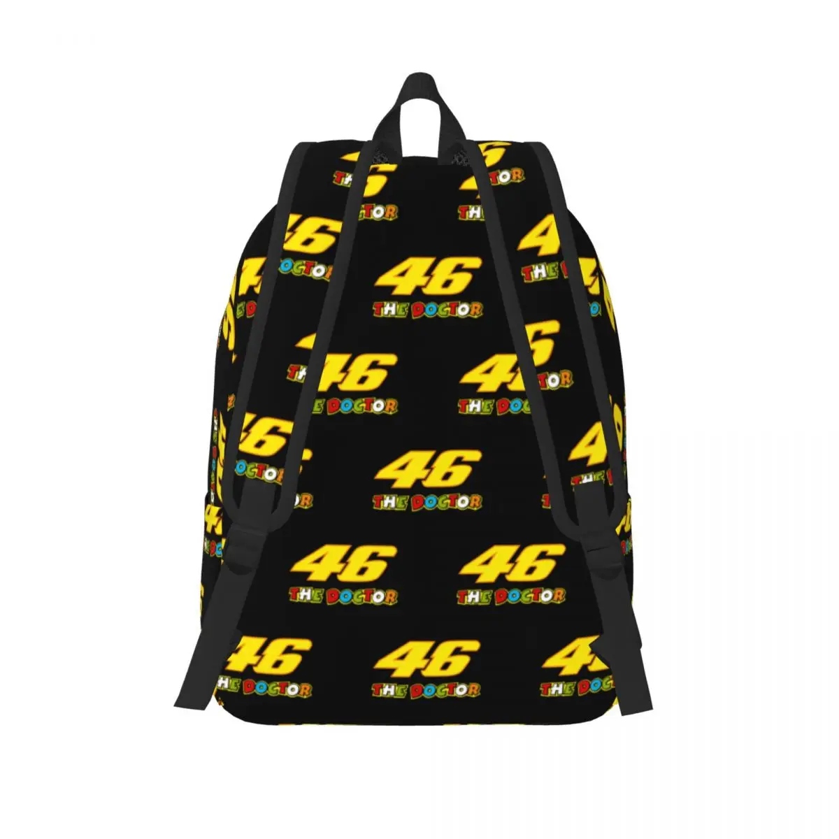 Vr-46 Motorsport Racing Backpack for Men Women Cool Student Hiking Travel Daypack Laptop Computer Shoulder Bag Gift