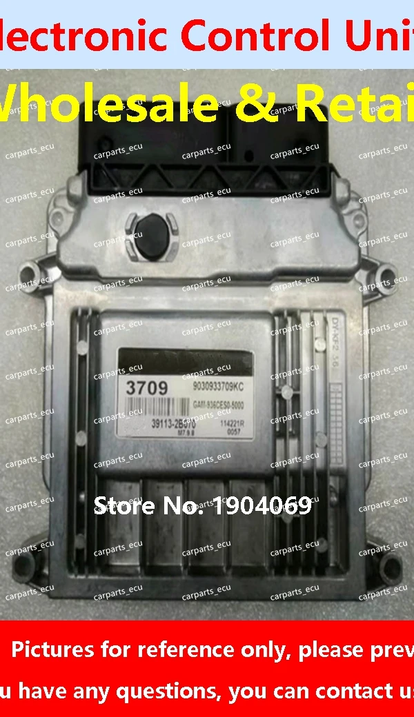 

39114-2B090 B109 ECU 39100-26AB0 G1 для Hyundai KIA Ruio, компьютерная плата двигателя автомобиля/M7.9.8 39113-2B070 3709/39115-2B092 0180