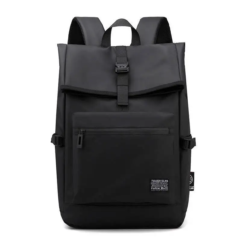 New Simple Bags Fashion  Men's Casual Travel Computer Duffle Bag Backpack Lightweight College Student Bag One Travel Bag Piece D