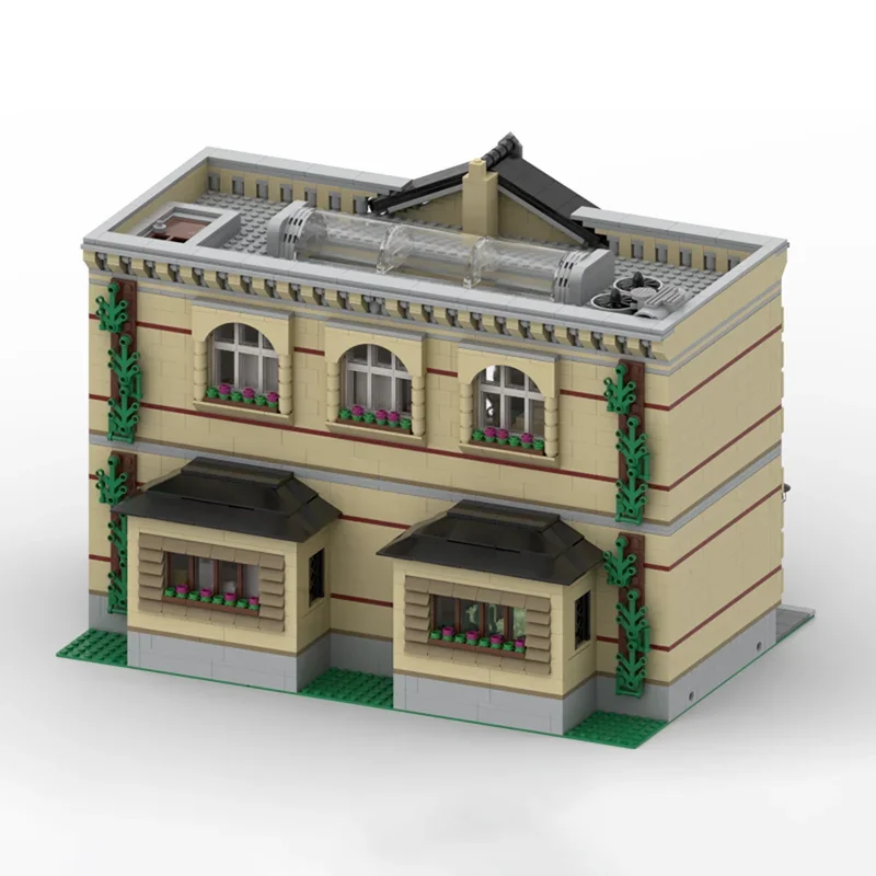 Moc ビルディングブロック グレートモジュラーミュージアム テクノロジーモジュラーブリックモデル ギフト クリスマスおもちゃ DIY セット 組み立て