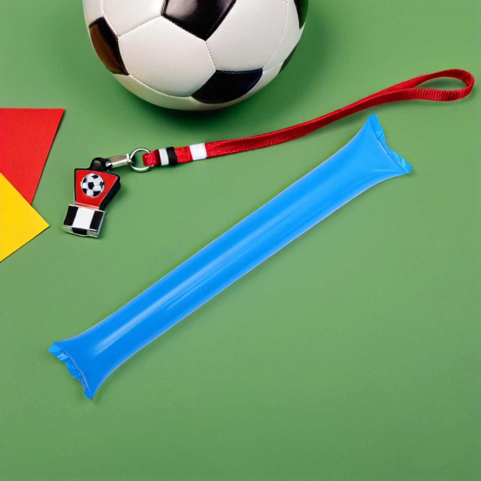 

60Pcs Team Spirit Boom Sticks Christmas Party Decorations Inflatable Noise Makers Sports Cheering Props Thunder Sticks