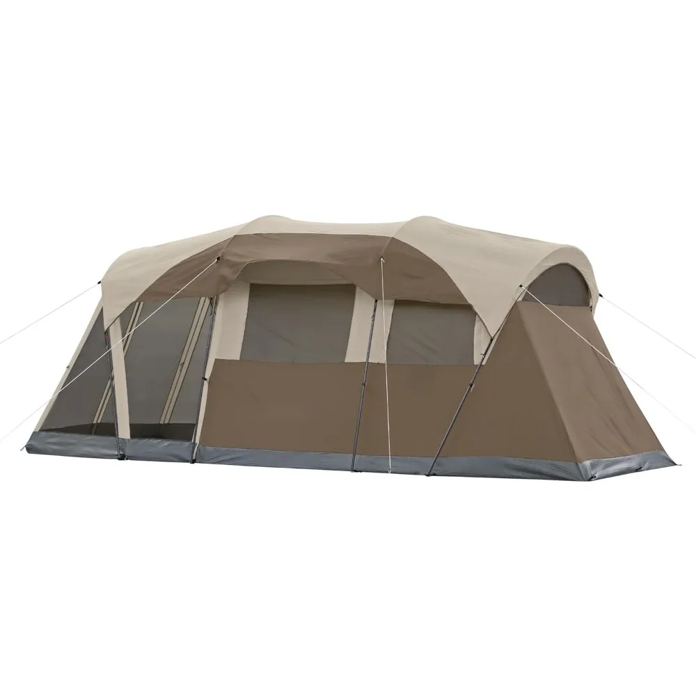 

Tent with Screened Porch, Weatherproof 6-Person Tent with Screen Room, Rainfly & Carry Bag Included