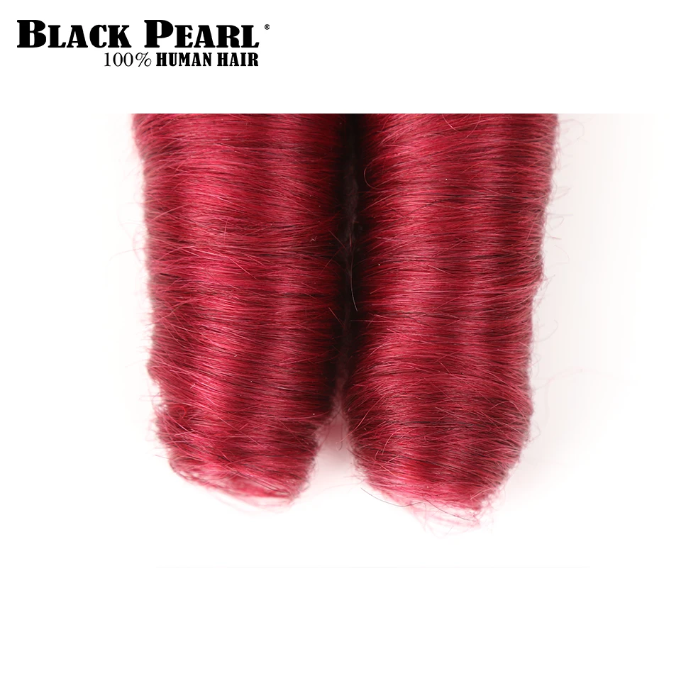 خصلات إطالة شعر بشري بورجي للنساء ، موجة فضفاضة ، نسيج برازيلي ، 10-18 إنش ، تخفيضات ، 2