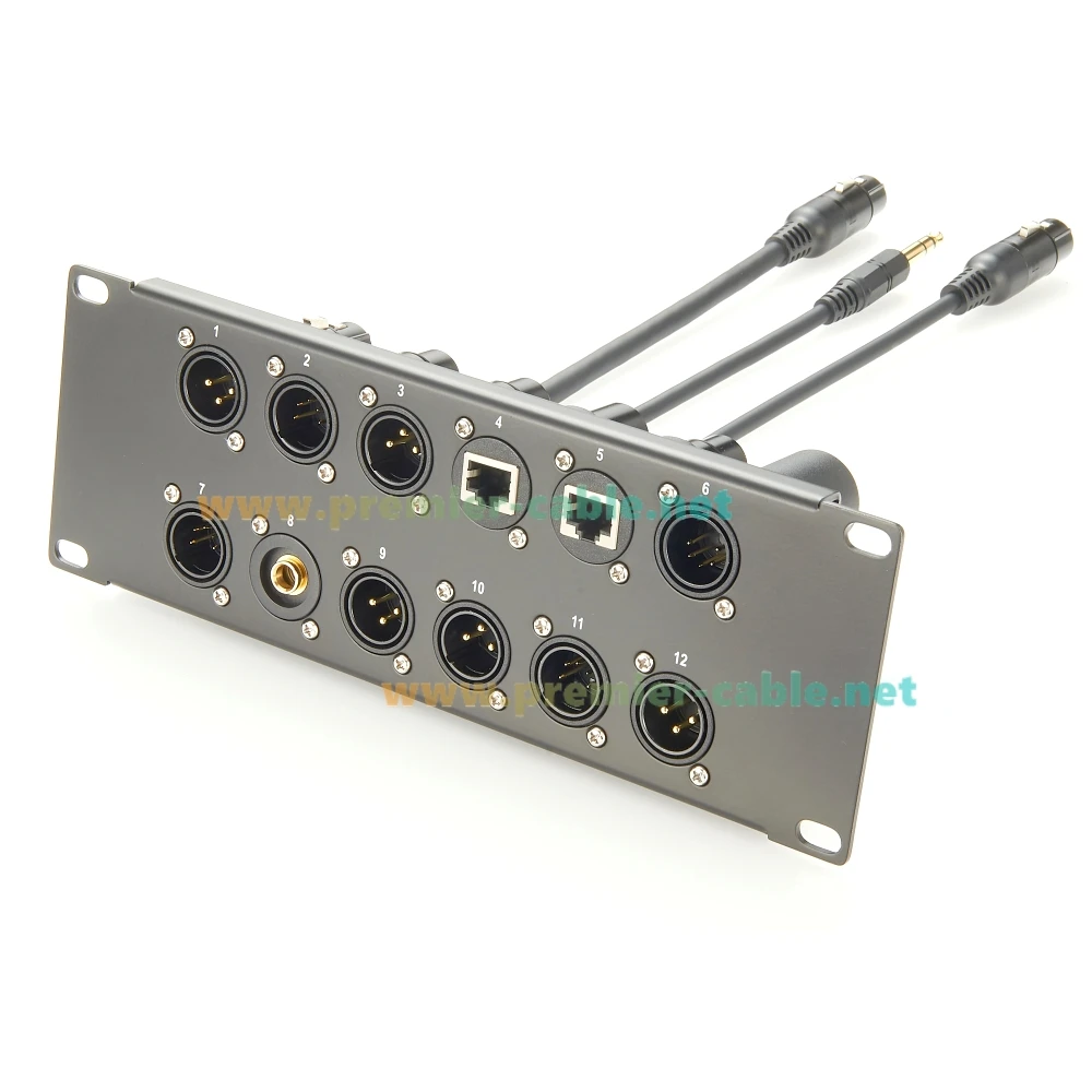 D série montagem em painel xlr 3pin macho para rj45 fêmea adaptador de chassi para dmx512 DMX-CON controlador gravação de palco