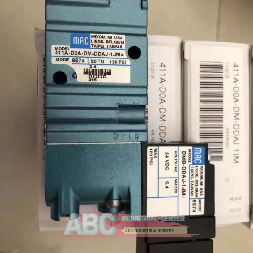 Válvula solenóide 411A-DOA-DM-DDAJ-1JB 100% NOVA 411A-DOA-DM-DDAJ-1JM