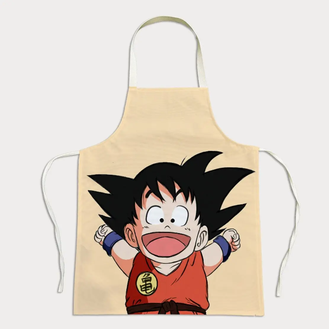 Dragon Ball Schürze, niedliche, modische Cartoon-Schürze, personalisiert, kreativ, Kawaii-Kunst, Malerei, Hausarbeit, Taillenschürze, Geschenk für Freunde – Detail 8