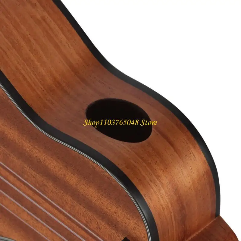 R53E 21 Inch Ukulele Guitar Soprano 4 Strings Musical Instruments Educational Learning Primary Tutorial for Beginners