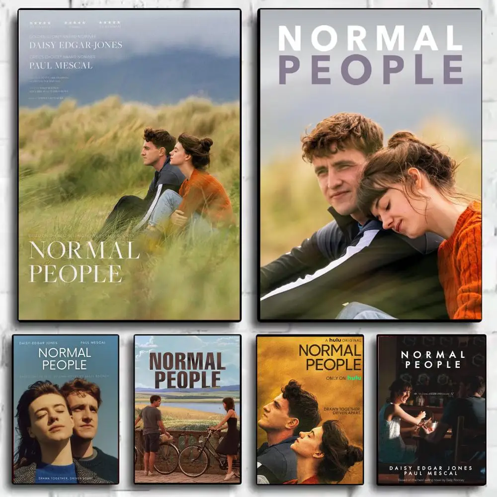 TV N-Normal People Poster Modern  Wall Art Aesthetic Minimalist Bedroom Decor Cafe Home Gift