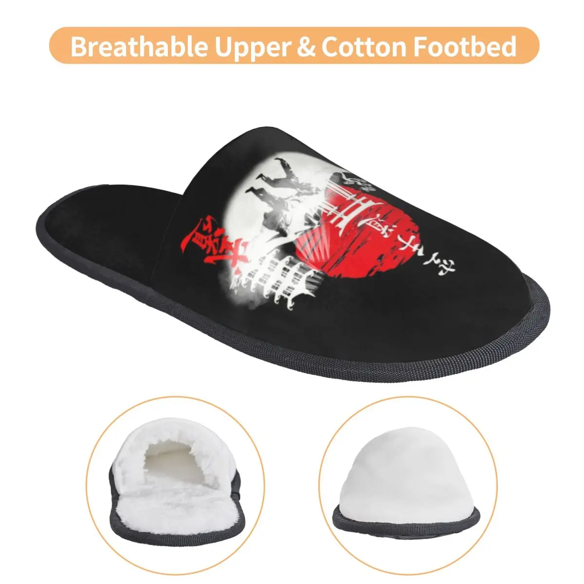 مخصص طباعة النساء بودو الروح الكاراتيه روح شبشب منزل لينة الدافئة فنون الدفاع عن النفس رغوة الذاكرة رقيق النعال داخلي في الهواء الطلق الأحذية