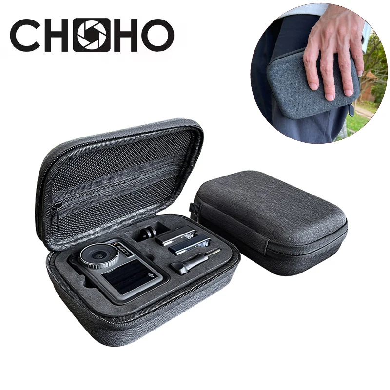 

For DJI 5PRO Accessories Bag Case Travel Storage Collection Foam Portable waterproof Canvas For DJI OSMO Action 5 pro 4 3 Camera