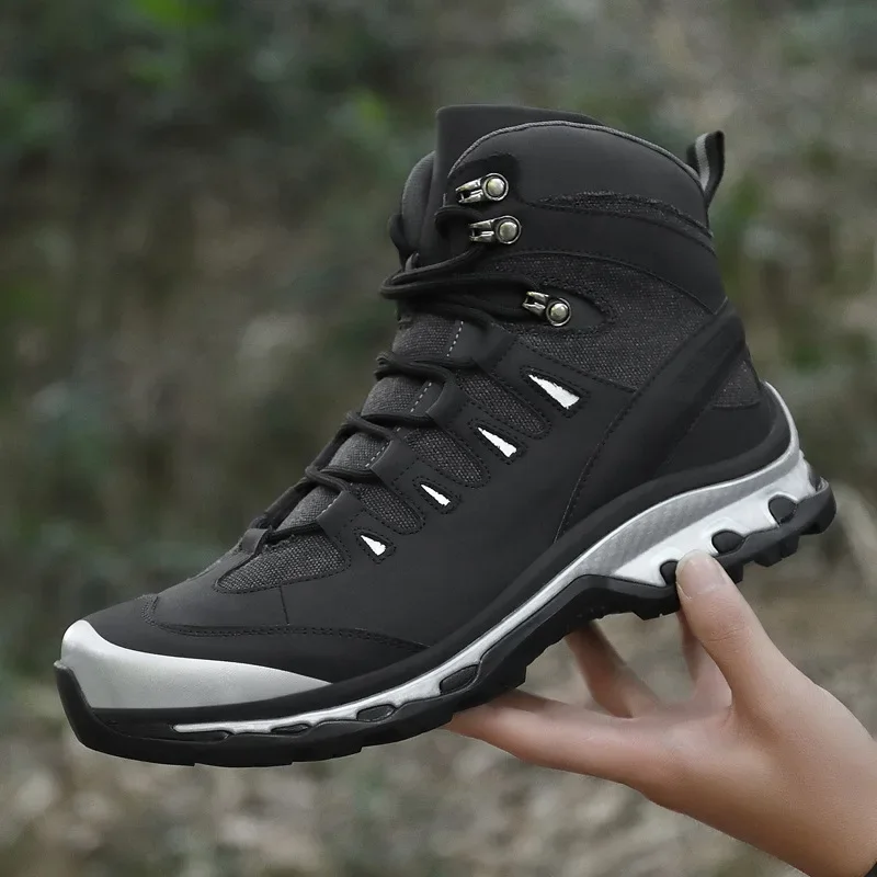 

Новые тактические ботинки для мужчин 2026 года: кожаные кроссовки для активного отдыха, треккинга, альпинизма, работы и боя, пустынные ботинки