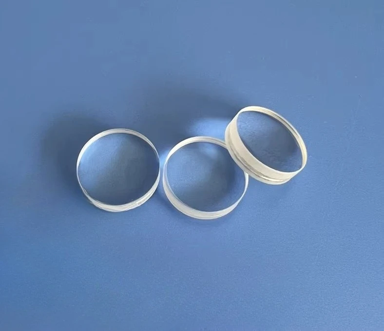 

50mm focal length cemented doublet lens achromatic lens D=15mm F=50mm focused image