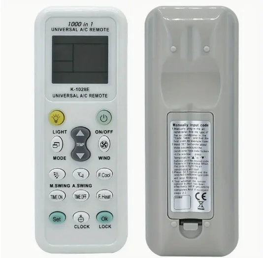 1000 in 1 Universal Remote Control K 1028E Digital LCD for Air Conditioner AC Compatibility Remote Control