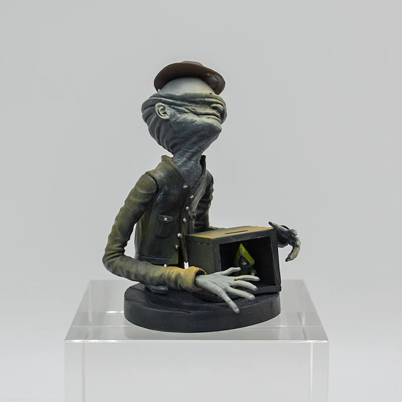 9cm Little Nightmares The Janitor Anime Game Figure Mono Action Figure Nomes Six Figurine Mini Collection Model Doll Toys Gifts