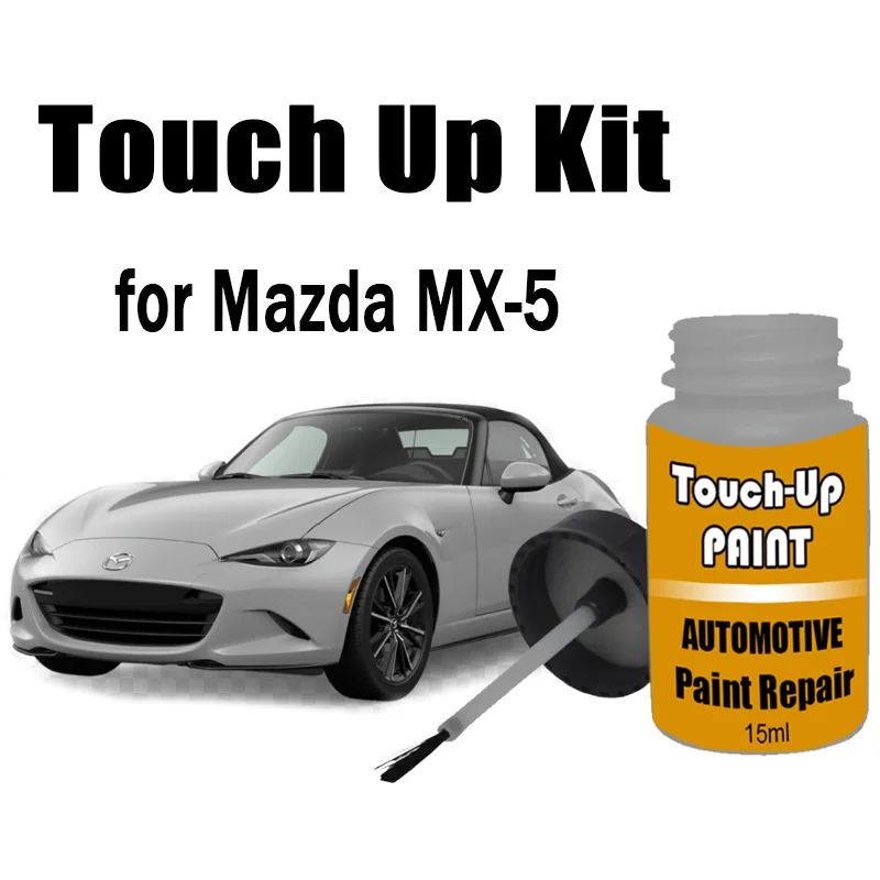 

Car Touch-Up Paint Kit (with brush) for Mazda MX-5 Paint Scratch Remover Car Paint Care Accessories
