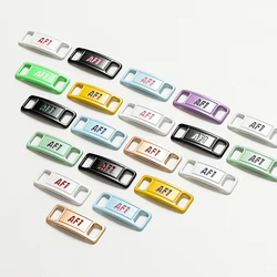 2021 New Color Matching AF1 Shoelaces Buckle Shoe Decorations Sneaker Kits Metal Lace Buckle Sports Metal Kits Shoe Accessories