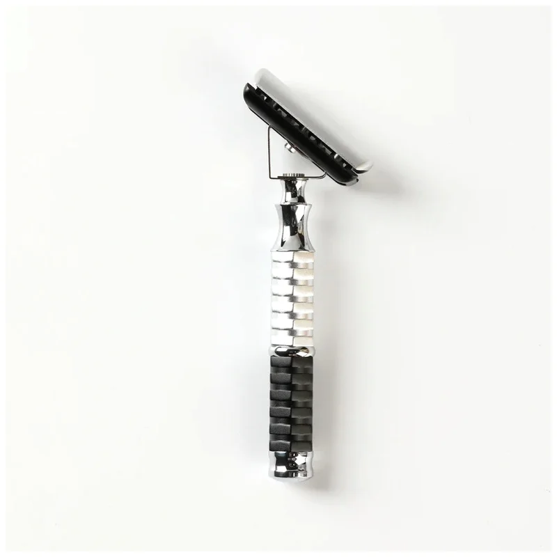 Yaqi Blind Box Razor Double-edge Tilt Diagonal Razor Head Inclined at 45° to Handle 2026 Flash Sale！for Shaving Accessories