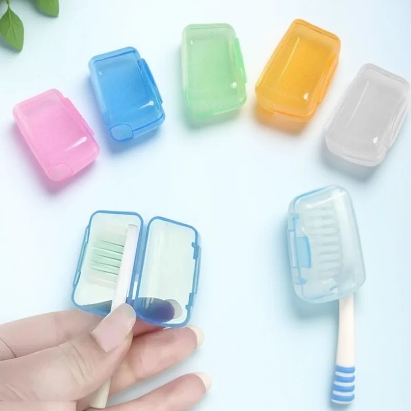 

5 шт., пластиковые чехлы насадки для зубных щеток, защитные колпачки для дома, путешествий, кемпинга, активного отдыха, аксессуары для ванной комнаты