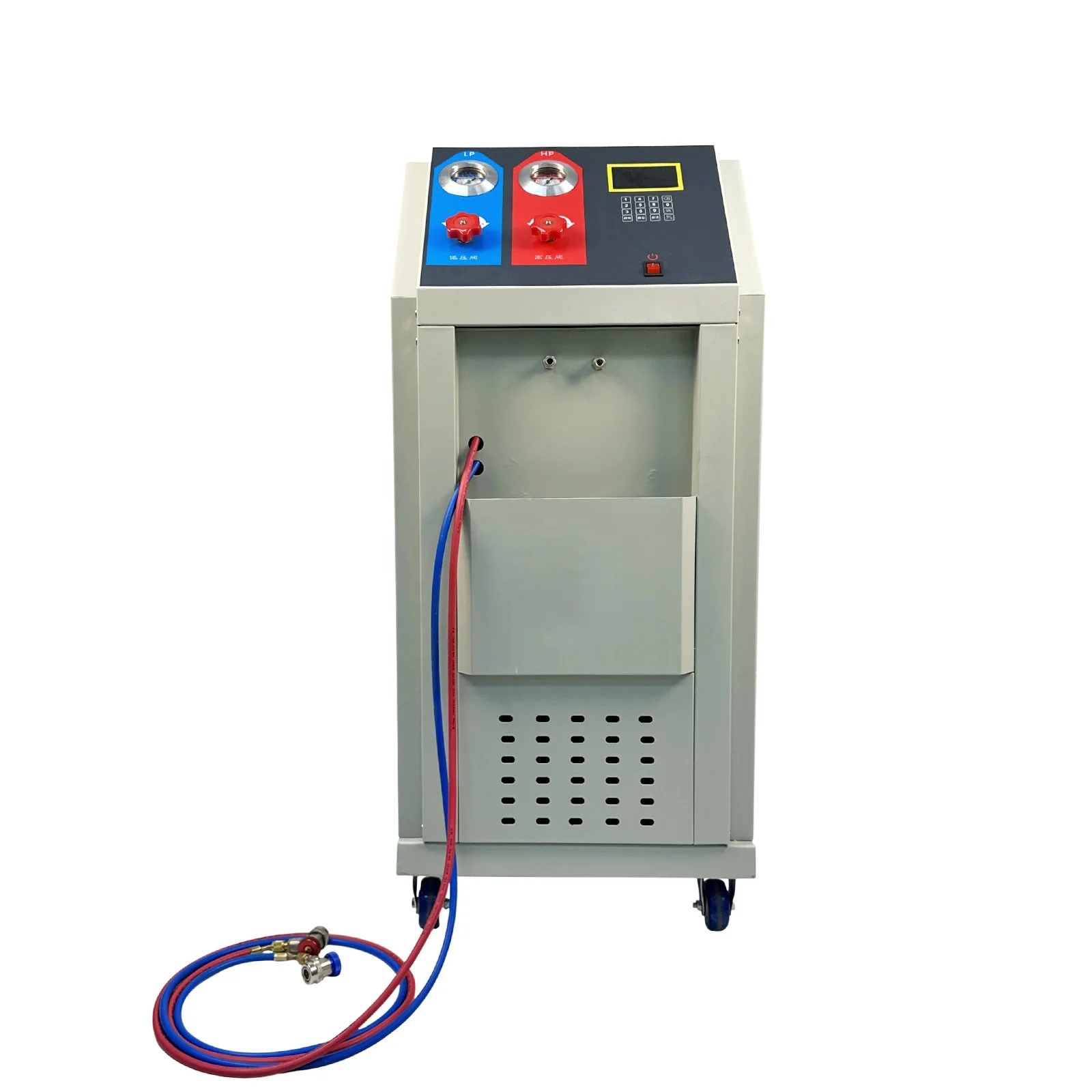 

DOK-9002B Gray AC220V/50Hz Air Conditional Refrigerant Recovery Filling Recycling Machine Fot Car Refrigerant