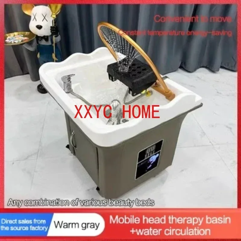 Japanese Small Shampo Chairs Comfort Water Circulation Shampo Chairs Head Spa Hair Wash Bed Shampouineuse  Furniture YN50SC