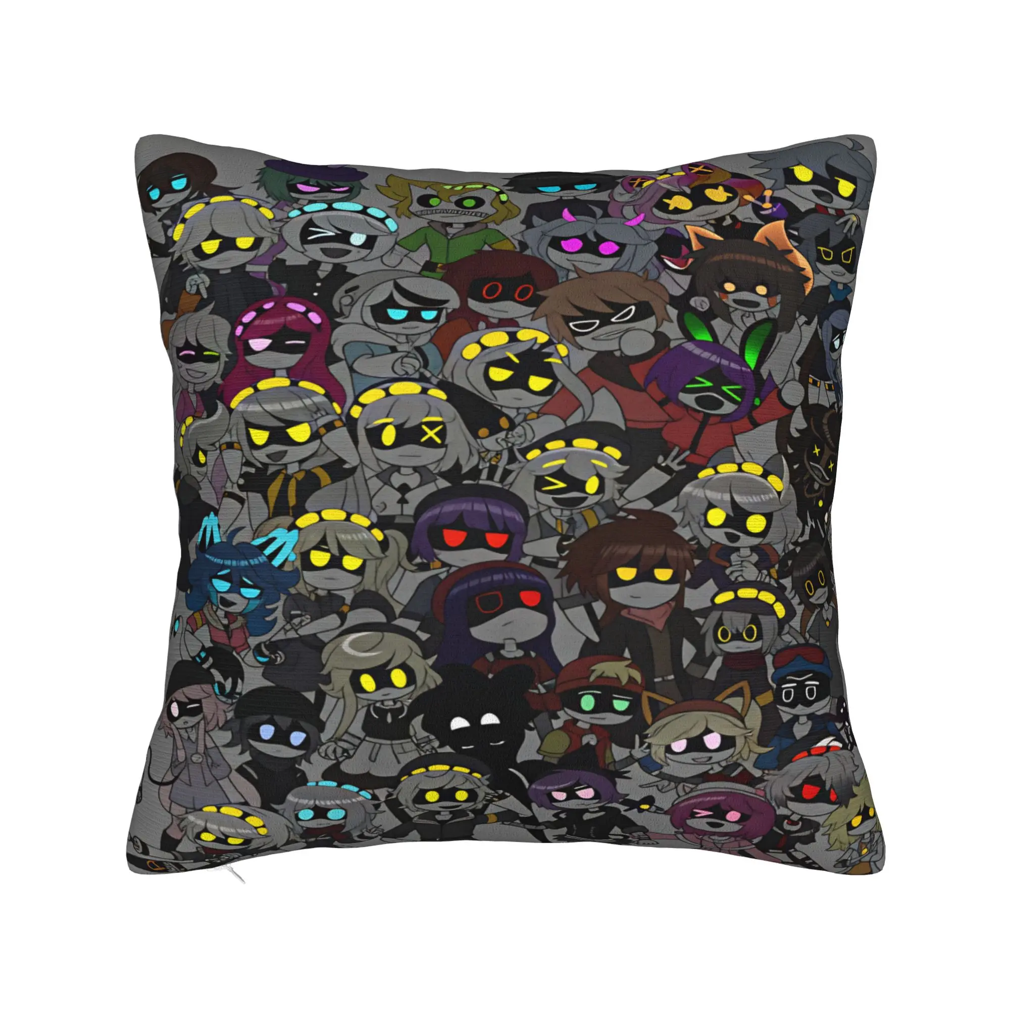 Murder Drones Cartoon Animation Pillow Case  Morden Pillow Cover Comfy Pillowcases For Living Room Sofa