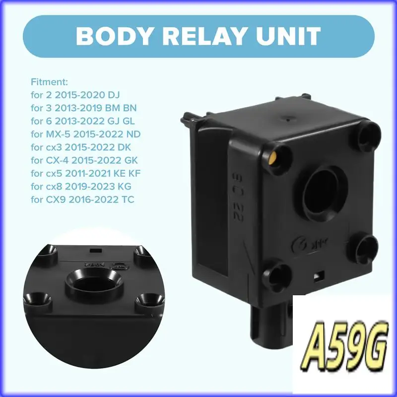 

G9-Car Body Relay Unit Keyless Buzzer KD45-67-6B1 For Mazda 3 14-22 CX5 12-21 Mazda 6 14-21 CX3 CX8 CX9 MX-5 Mazda 2 DJ
